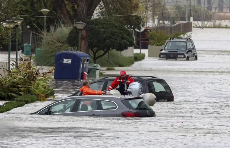 Cheias em Alcácer do Sal